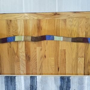 Coach belt - suede - multi colored